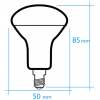 Reflectora LED R-50 - 6W E-14P 